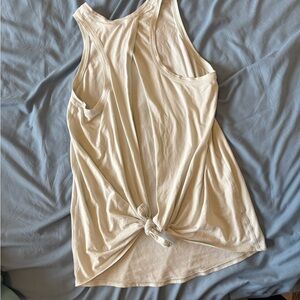 Lululemon Athletica Cream Tank Top